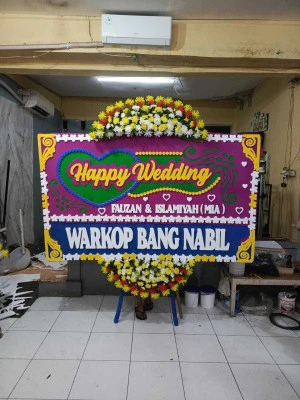 Papan Bunga di Jrebeng Kidul Wonoasih